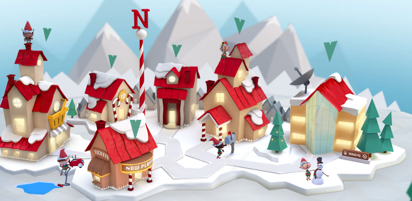 Bimbi volete seguire il viaggio di Babbo Natale con le sue renne ed i preparativi per il suo viaggio?