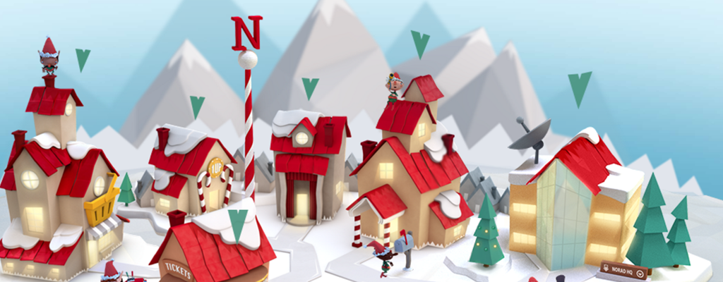 Bimbi volete seguire il viaggio di Babbo Natale con le sue renne ed i preparativi per il suo viaggio?