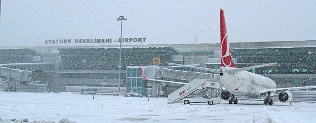Voli cancellati presso l'aeroporto Ataturk di Istanbul